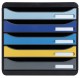 Cassettiera Big Box Plus Bee Blue, 5 Cassetti, in Plastica Riciclata
