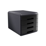 Cassettiera MyDesk, 4 Cassetti, Disponibile in Diversi Colori