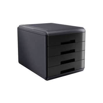 Cassettiera MyDesk, 4 Cassetti, Disponibile in Diversi Colori