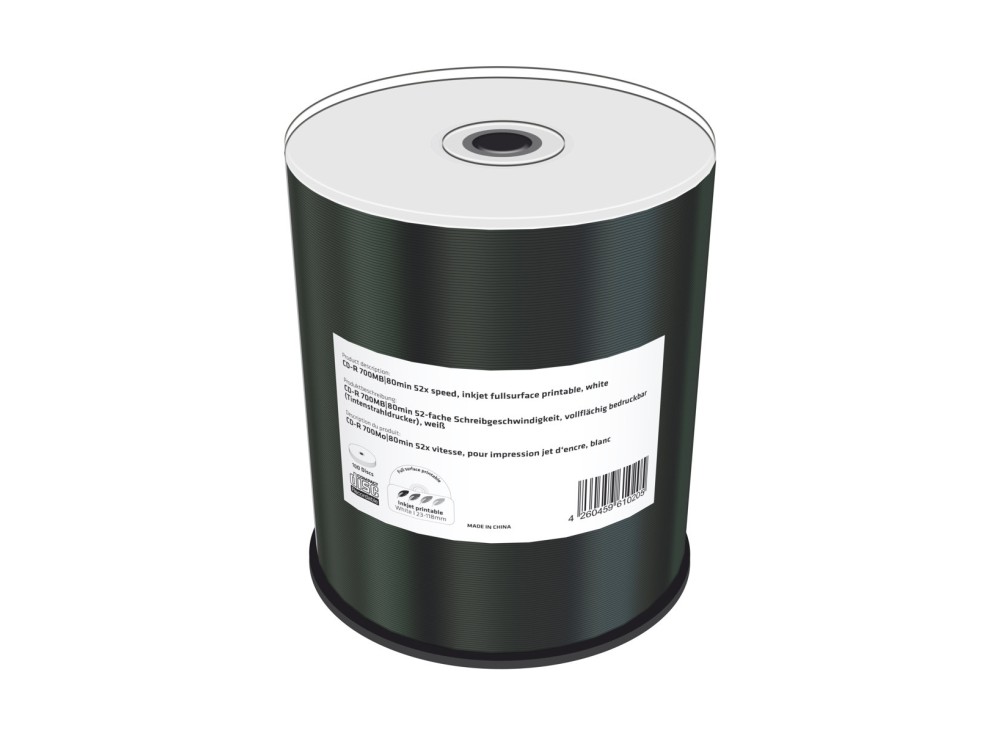 CD-R Stamp. Mediarange 80 Min. 700MB Spindle 100PZ