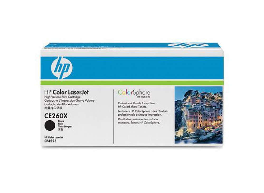 CE260XC cart.orig. HP 649X" LaserJet CP 4525 nero 17 K
