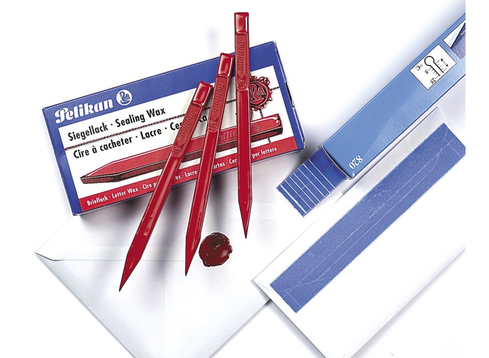 Ceralacca in Barre, Rossa, 40 g, 10 Pezzi