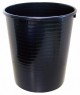 Cestino da Ufficio in Plastica, di Colore Nero, 20 Litri