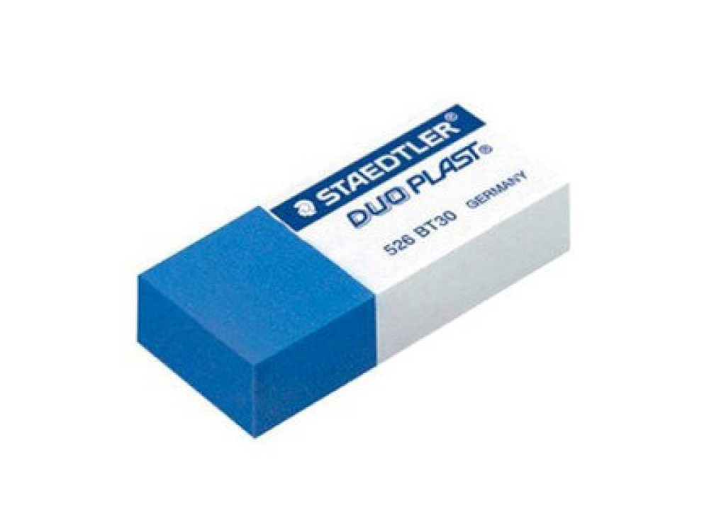 CF.30 GOMME STAEDTLER DUOPLAST BIANCABLU