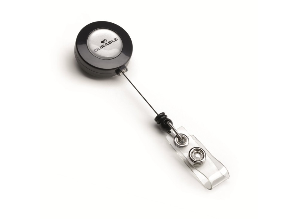 Chiocciola YO-YO Rotonda, Filo 80 Cm, Nera