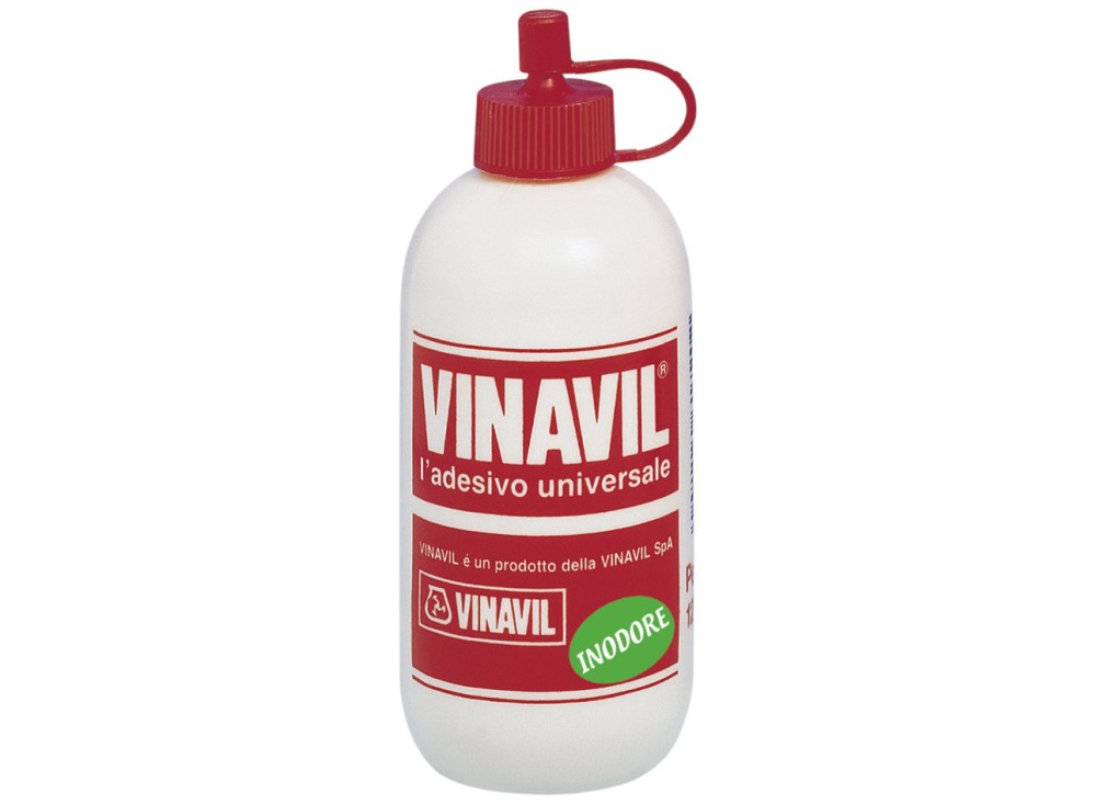 Colla Adesiva Vinilica Universale Inodore, Disponibile in Barattolo di Diverse Capacità 0211110