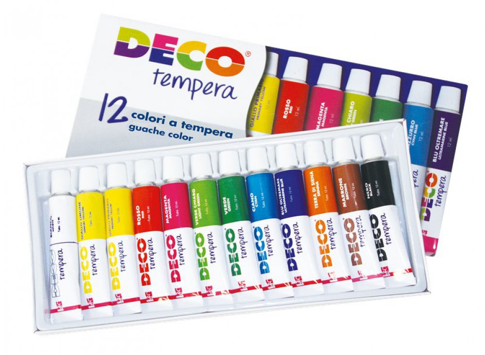 Colori a tempera Deco