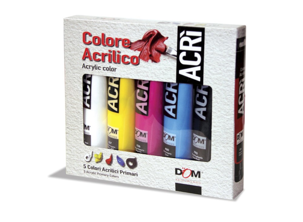Colori Acrilici in Tubo