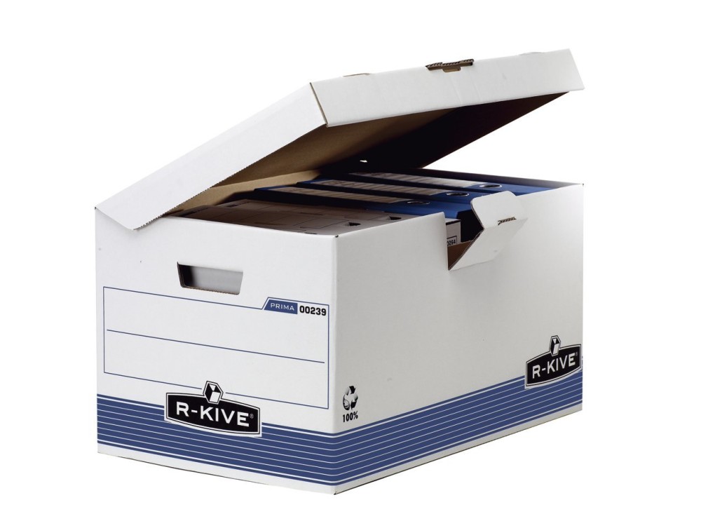 Contenitore Bankers Box, Scatola Archivio, 10 Pezzi