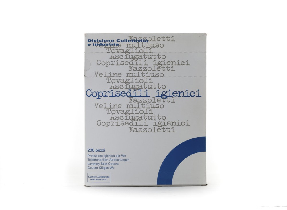 Coprisedili Igienici per Wc Usa e Getta e Dispenser, 200 Pezzi 0685300