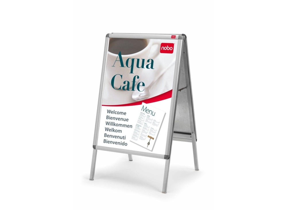 Cornice Bifacciale a Cavalletto, a Scatto, 59,4x84,1 Cm