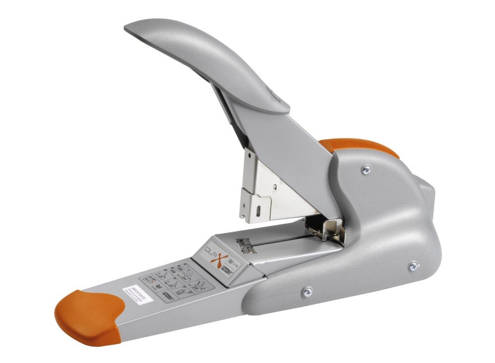 Cucitrice a Pinza Duax, da Tavolo, Acciaio, Piedini in Gomma, 100 Punti, 170 Fogli 0222405