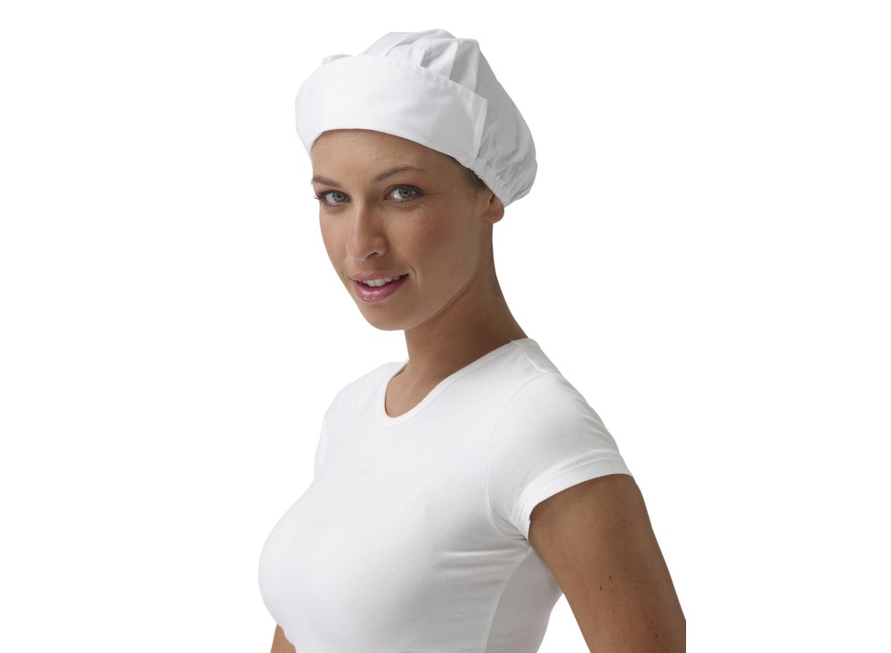 Cuffia Berretto Uomo/Donna Cuoco Bianco Mod.Alice Helen Tom e Jerry