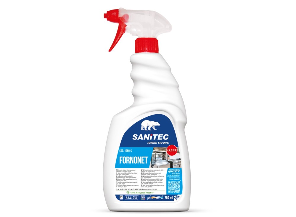 Detergente Alcalino Fornonet, Capacità 750 ml