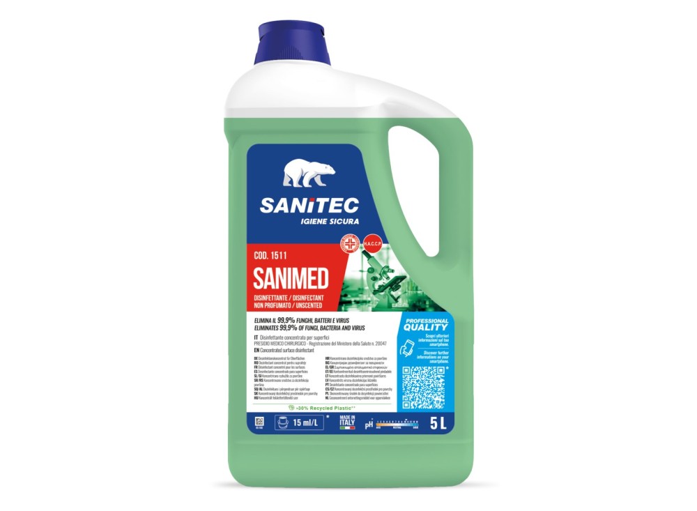 Detergente Disinfettante Concentrato, Capacità 5 kg
