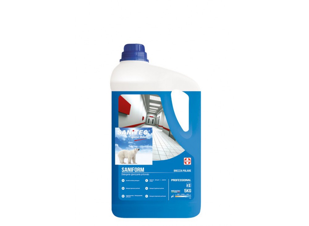 Detergente igienizzante profumato Saniform - tanica kg 5 Sanitec