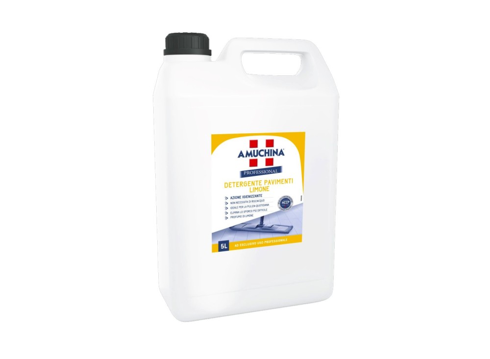 Detergente Pavimenti Amuchina al Limone LT 5