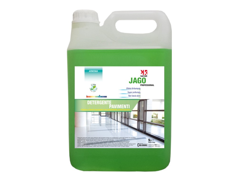 Detergente Pavimenti Jago, non Lascia Aloni