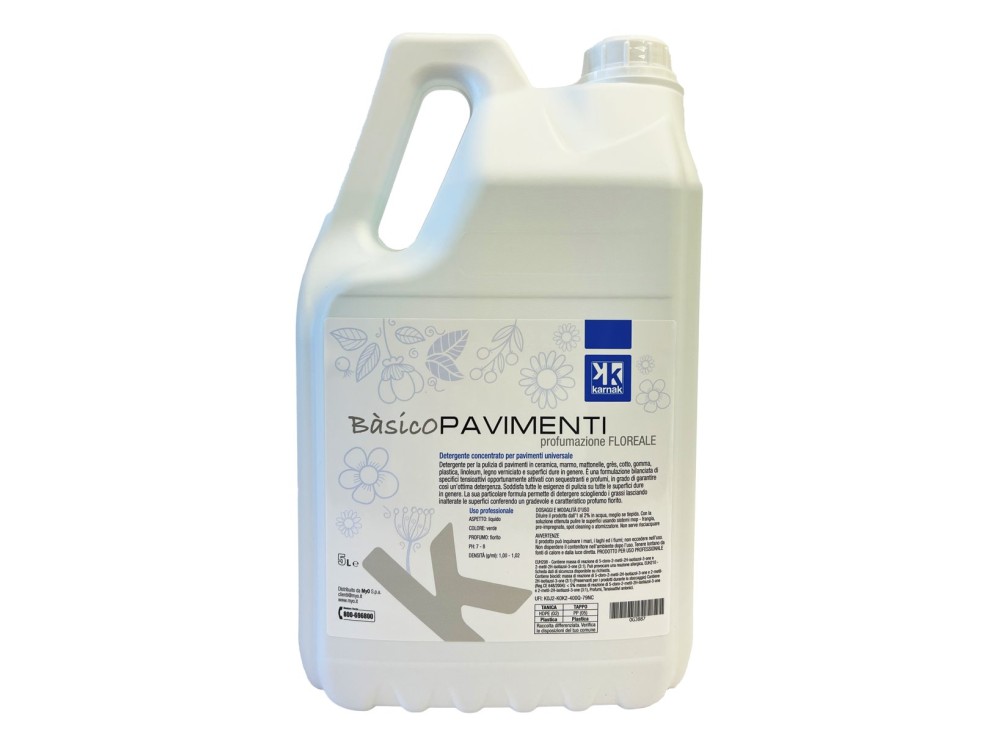 Detergente Pavimenti Linea Basico Karnak Lt 5