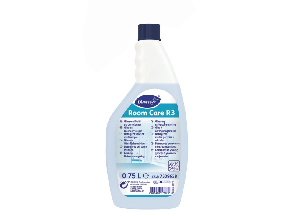 Detergente Vetri e Superfici Diversey Room Care R3,  ML 750