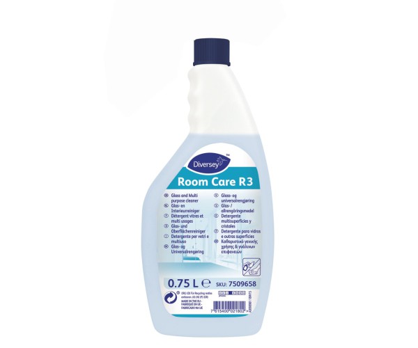 Detergente Vetri e Superfici Diversey Room Care R3,  ML 750