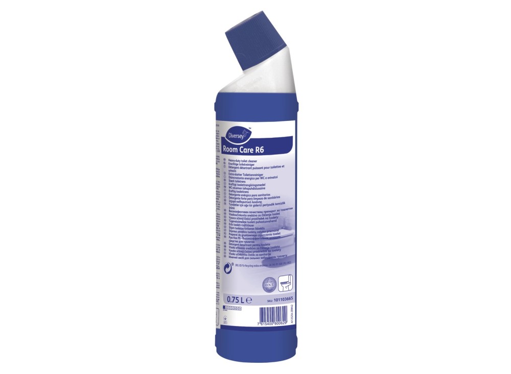 Disincrostante Energico per Wc Diversey Room Care R6, ml 750