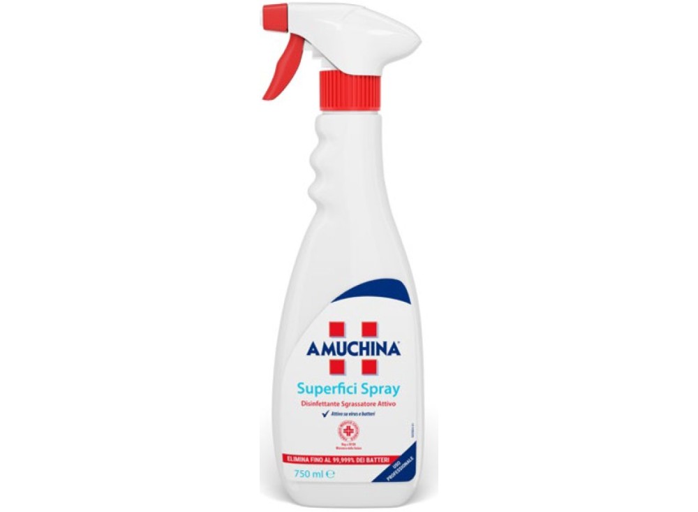 Disinfettante Spray per Superfici ad Azione BAttericida e Virucida, in Flacone da ml 750