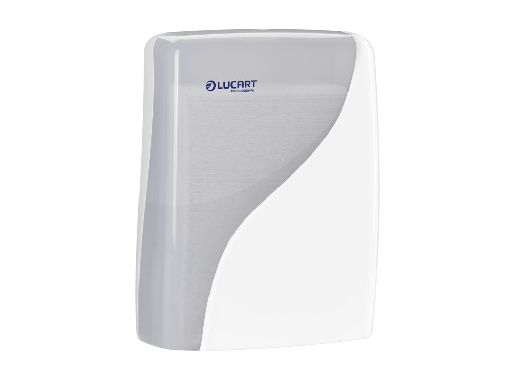 Dispenser per Asciugamani Monouso, Contiene Fino a 600 Fogli con Piegatura "C" "Z"  "V" 0685225