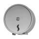 Dispenser per Rotolo Mini e Maxi Jumbo, in Acciaio Inox AISI 430 con Finitura Lucida
