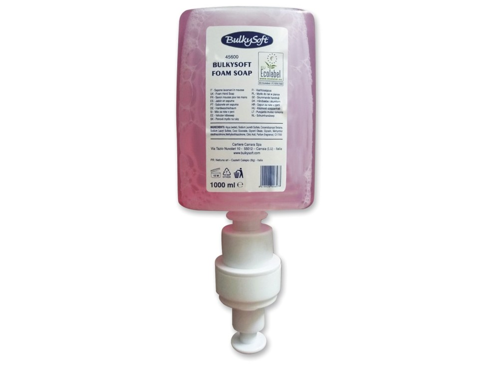 Dispenser per Sapone in Schiuma in ABS e Ricarica di Sapone da 2000 Lavaggi