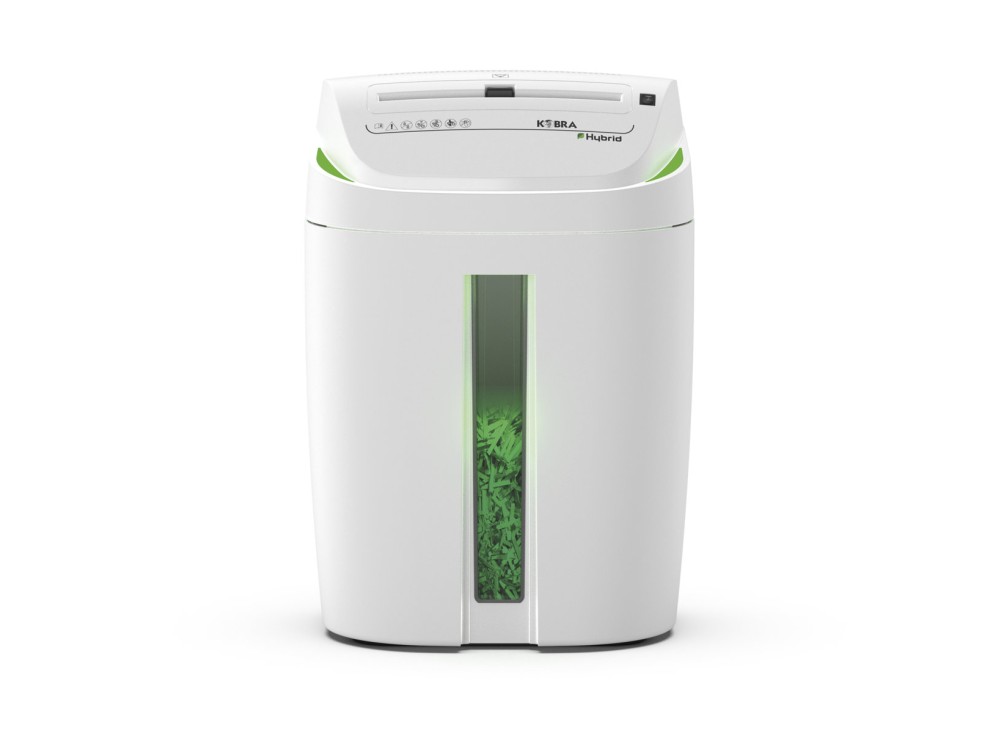 Distruggidocumenti S4-Hybrid, a Strisce, 20 Fogli, 40 Litri