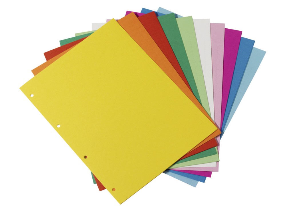 Divisori Dividerello in Cartoncino, Formato A4, 20 Pezzi