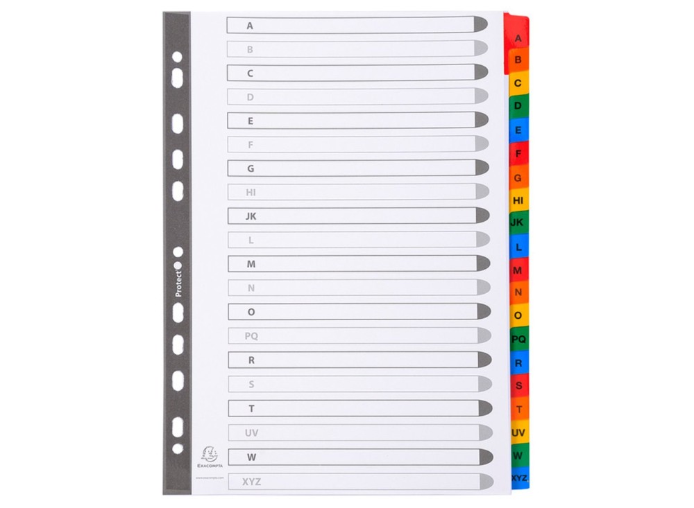 Divisorio in Cartoncino, Varie Tacche e Formati