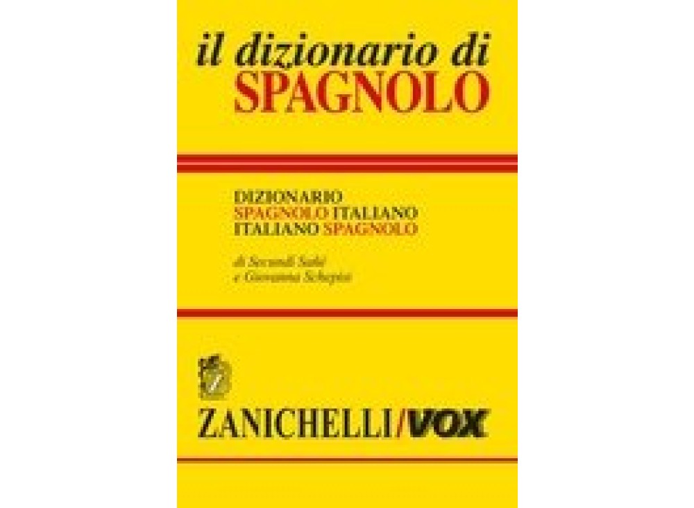 Dizionario Spagnolo Zanichelli
