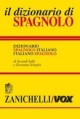 Dizionario Spagnolo Zanichelli