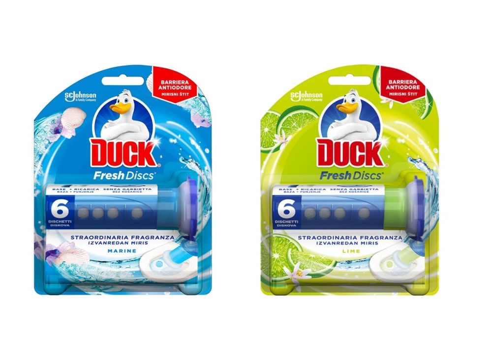 Duck Fresh Gel, Dischetti Profumati per WC