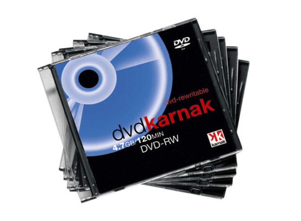 DVD-rw e DVD+rw, Disponibili in Diverse Confezioni