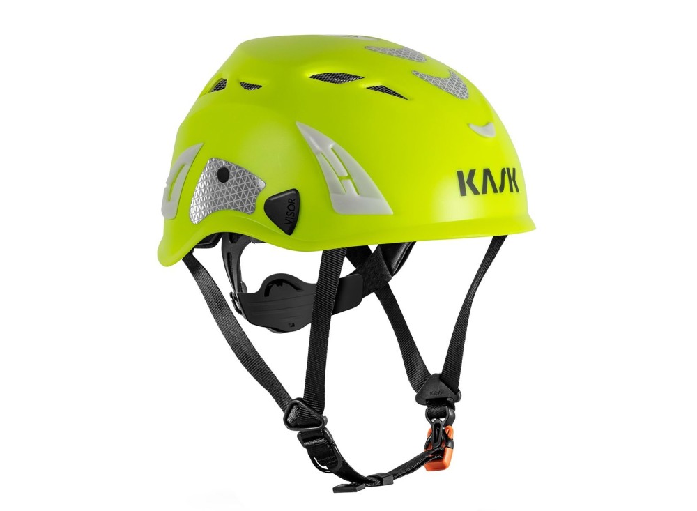 Elmetto Superplasma AQ HI VIZ Giallo Fluo