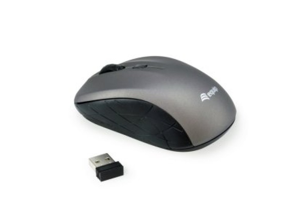 EQUIP - MINI MOUSE OTTICO WIRELESS 1600DPI GRIGIO