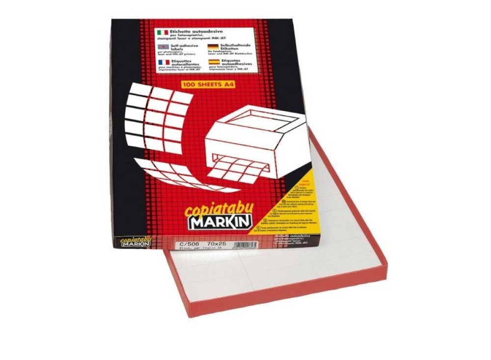 ETIC.MARKIN 99,1X38,1 C/ANG.ARR. SC.100F