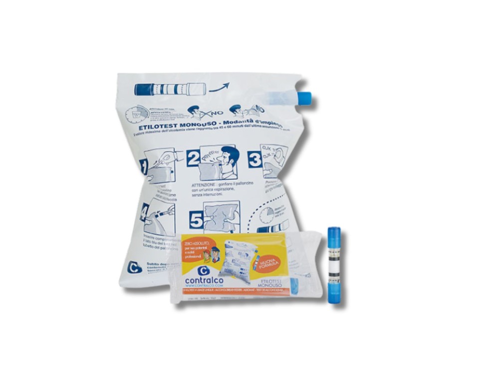 Etilometro Alcoltest Monouso