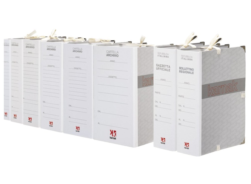 Faldoni, Cartelle Archivio