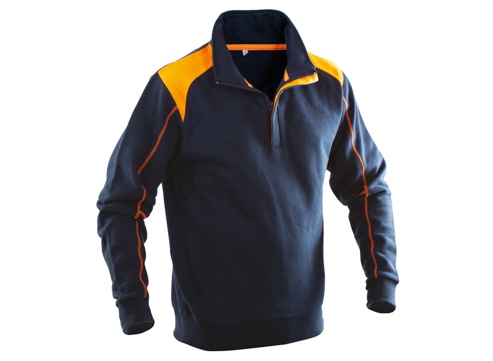 Felpa Bicolore Alta Visibilità Quadrivalente