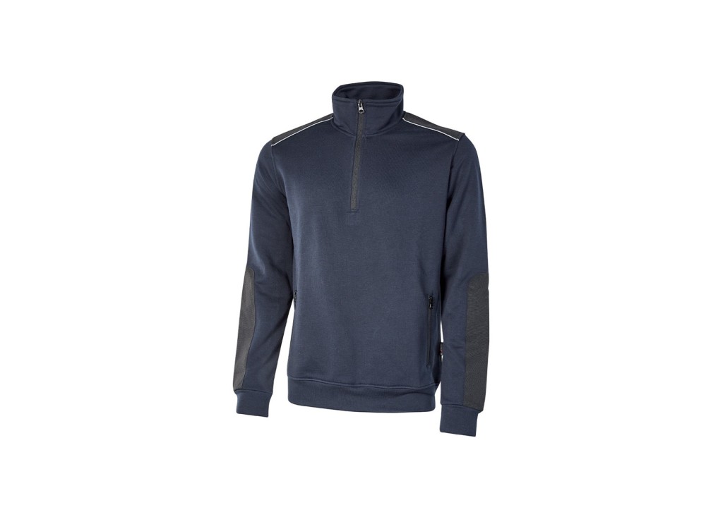 Felpa Mezza Zip Cushy