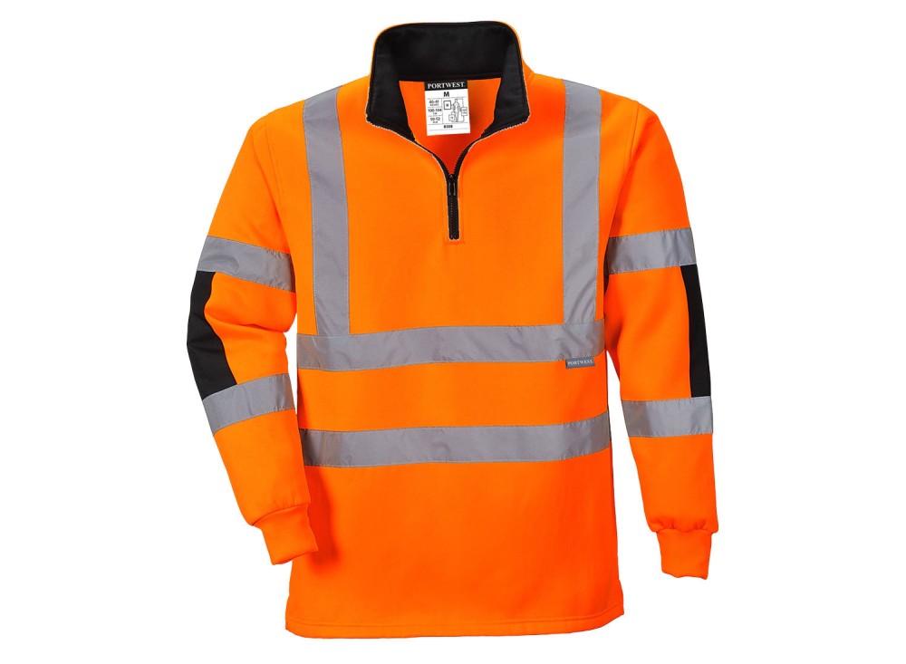 Felpa Rugby Xenon Hi-Vis Alta Visibilità Classe 3