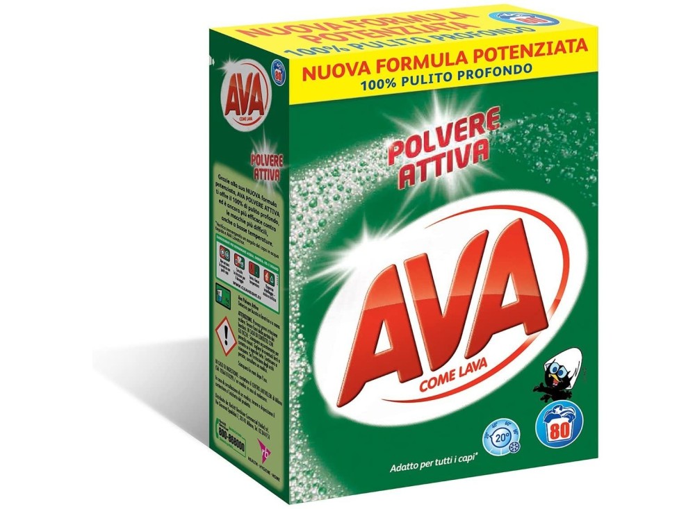 Fustone di Detersivo in Polvere, Quantità 80 Misurini