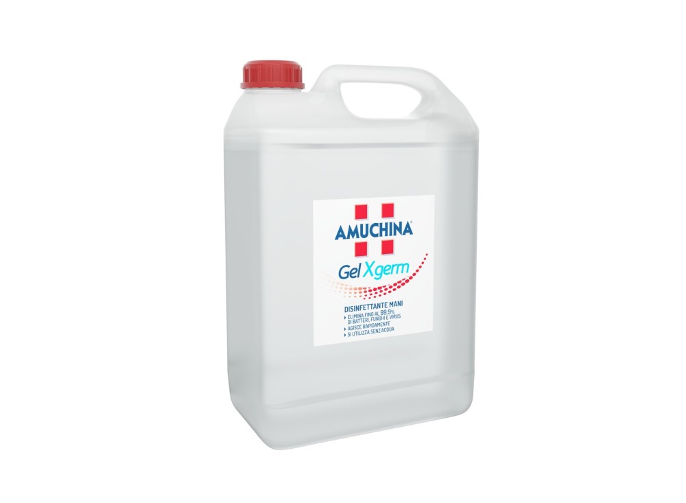 Gel Disinfettante Mani, Tanica da Rabbocco per Dispenser, Capacità 5 lt 0J0032 0680126