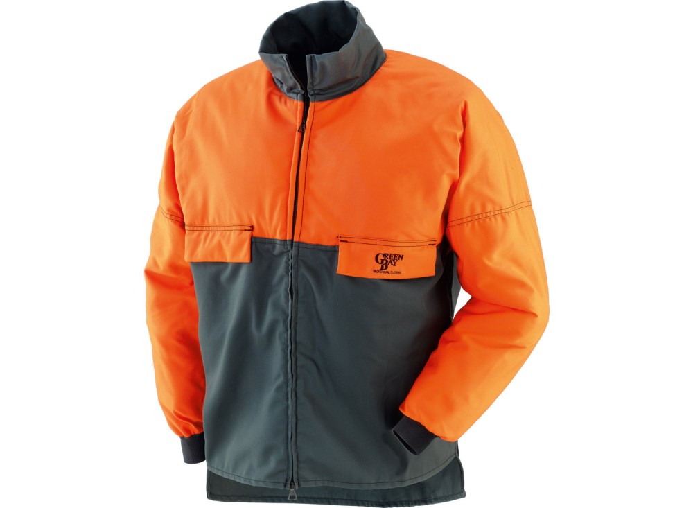 Giacca Antitaglio Arancione/Grigia