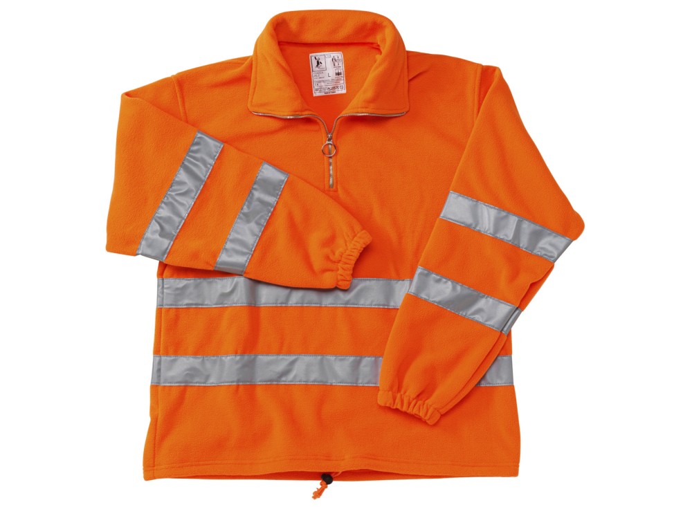 Giacca in Pile Alta Visibilità