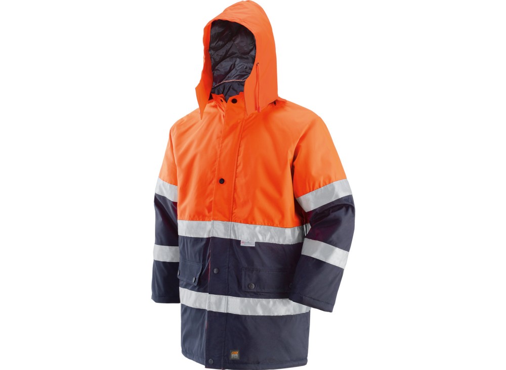 Giaccone Alta Visibilità GBTEX con Cappuccio Flavia